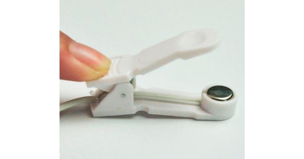 Ear Clip Electrodes for Electrotherapy Stimulation (1 pair) CareMax (AU)