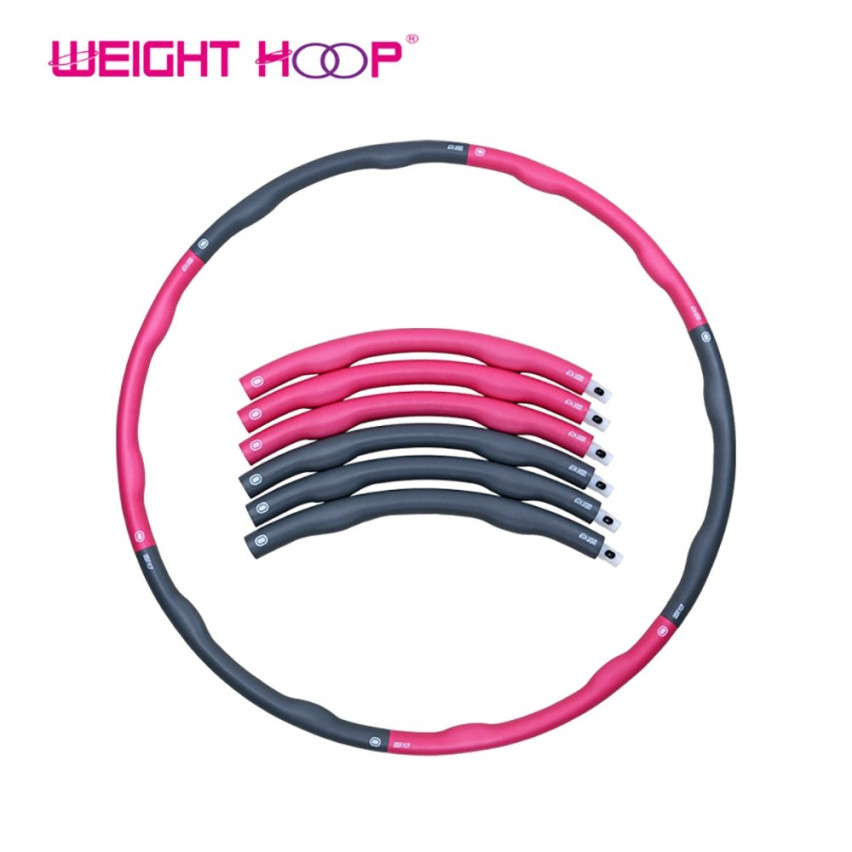 Weight Hoop ® Fitness Hula Hoop - Massage Style-Massage 1.5kg