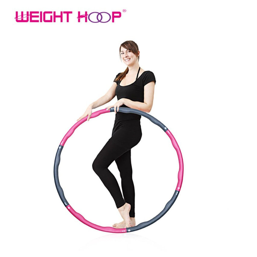 Weight Hoop ® Fitness Weighted Hula Hoop - Massage Style