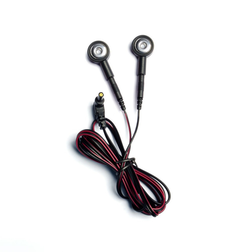 Lead Wires with two Snap Adapters (3.5mm) and Pin Style Ends (2mm)