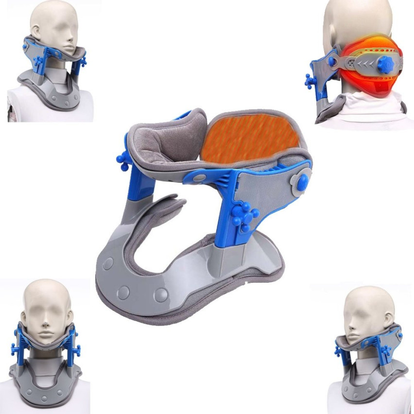 Thermal Cervical Collar Traction Brace - Adjustable