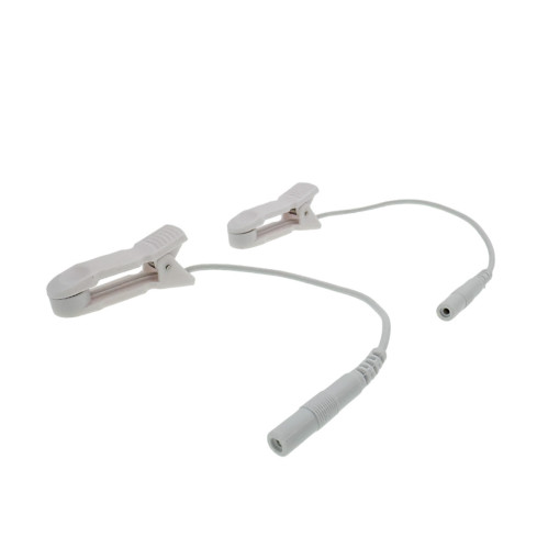 Metal Ear Clip Electrodes for Electrotherapy Vagus Nerve Stimulation (1 pair) tvns